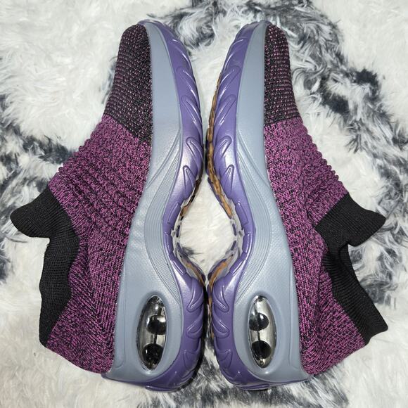 Women's Mishansha Slip-On Air Cushion Breathable Light Weight Mesh Sneakers - Picture 3 of 7